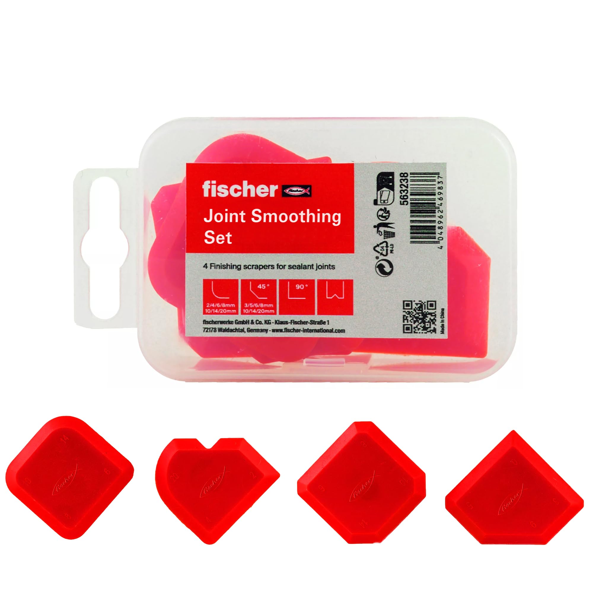 Fischer Set Spatole per Silicone