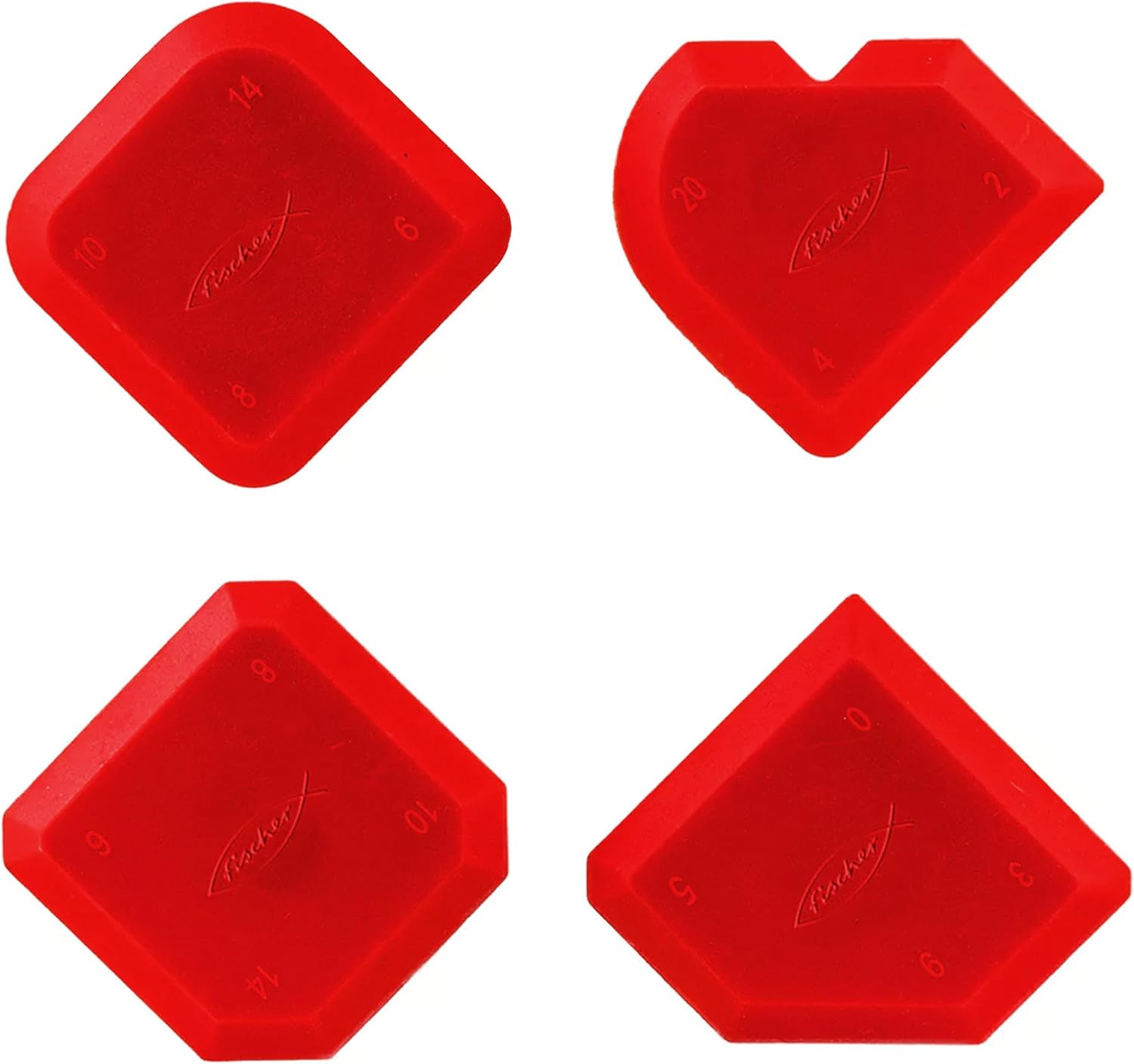 Fischer Set Spatole per Silicone - immagine 3