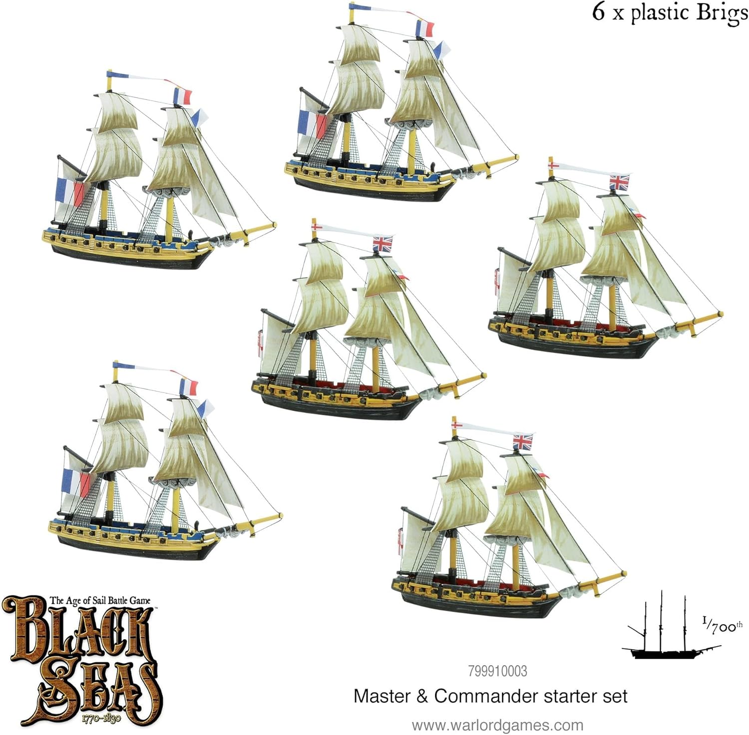 Warlord Games Black Seas Master & Commander Starter Set - immagine 2