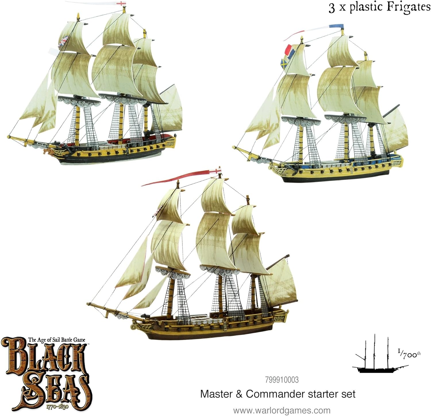 Warlord Games Black Seas Master & Commander Starter Set - immagine 3