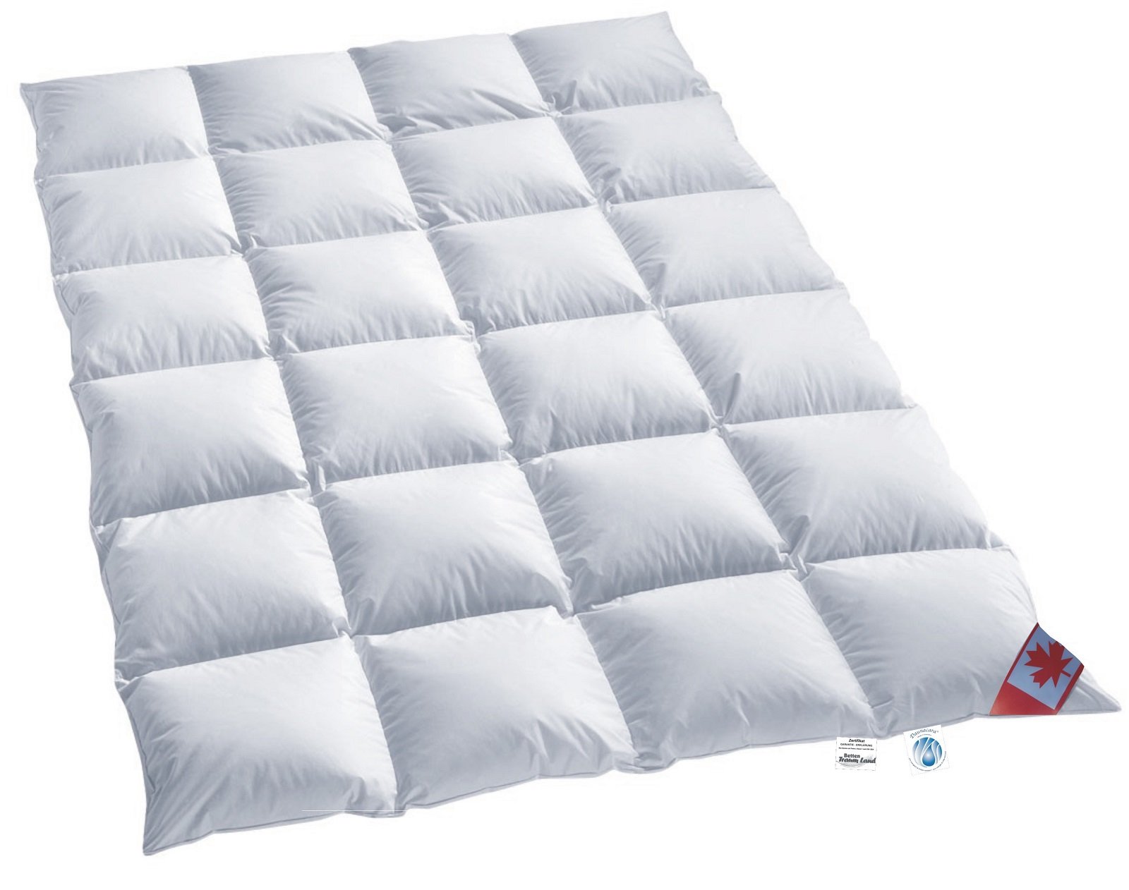 Schäfer - Piumone invernale trapuntato, 100% piume naturali, 135 x 200 cm