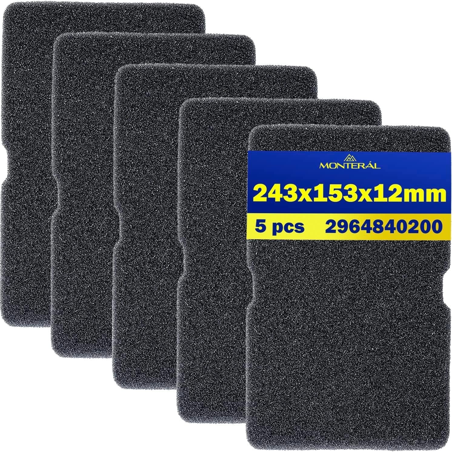 Monteral - 5 Filtri Asciugatrice per Beko Smeg