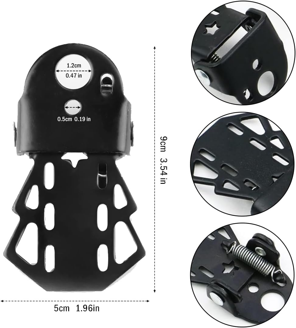 Xpex Pedaline Bici Posteriore Pieghevole - immagine 2