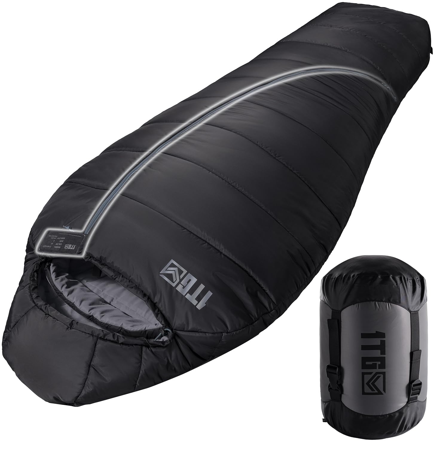 Sacco a Pelo Mummia Adulti 4 Stagioni -4°C