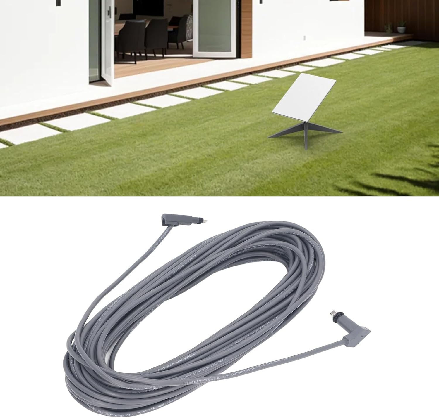 Bewinner Cavo Sostitutivo Starlink Rettangolare 75 Piedi - immagine 7