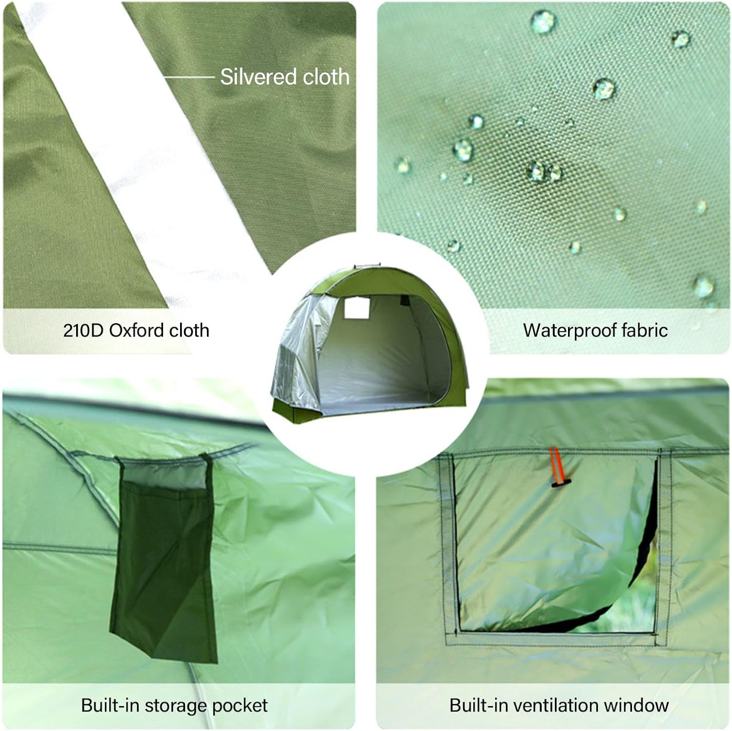 Tenda per Deposito Biciclette Portatile - immagine 2