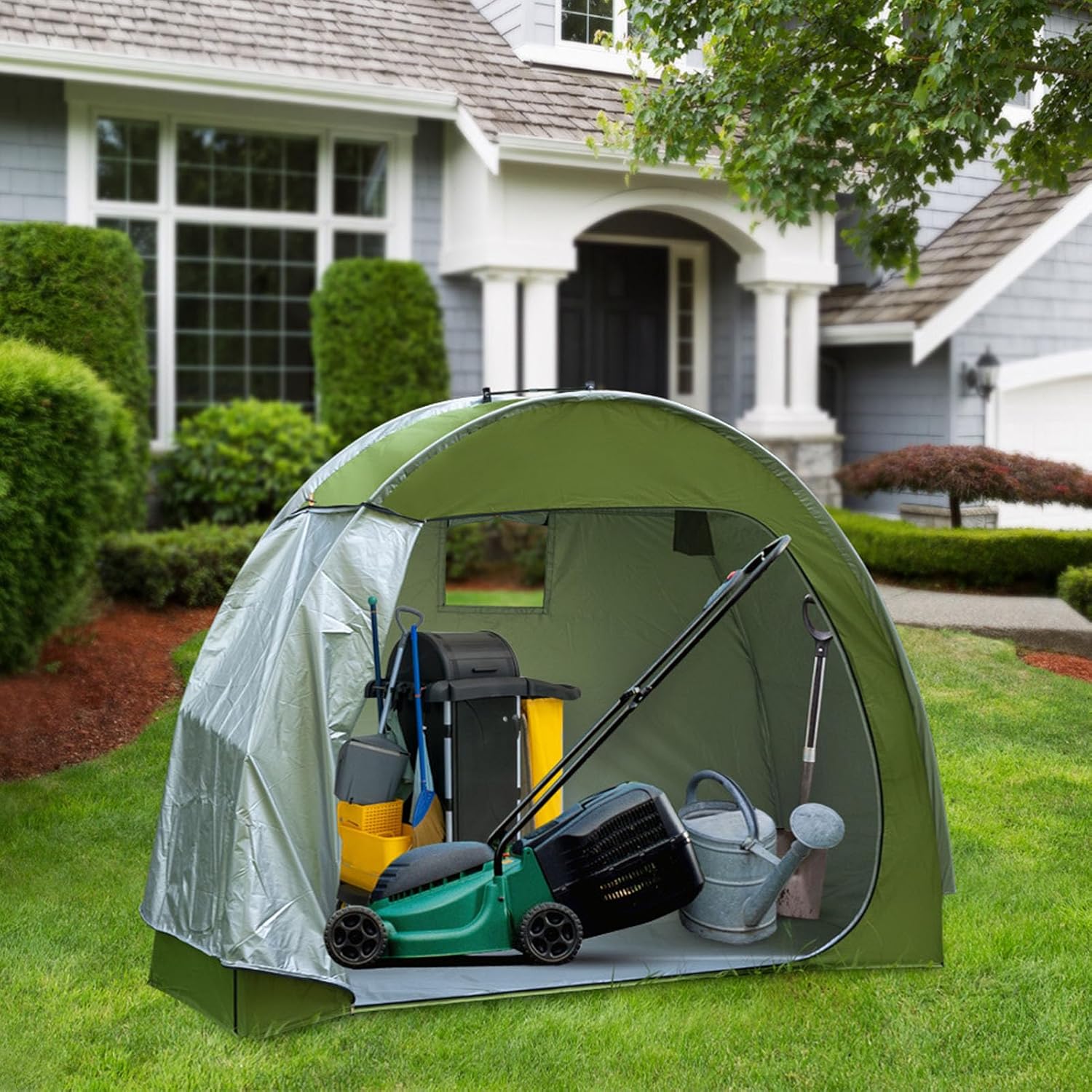 Tenda per Deposito Biciclette Portatile - immagine 4