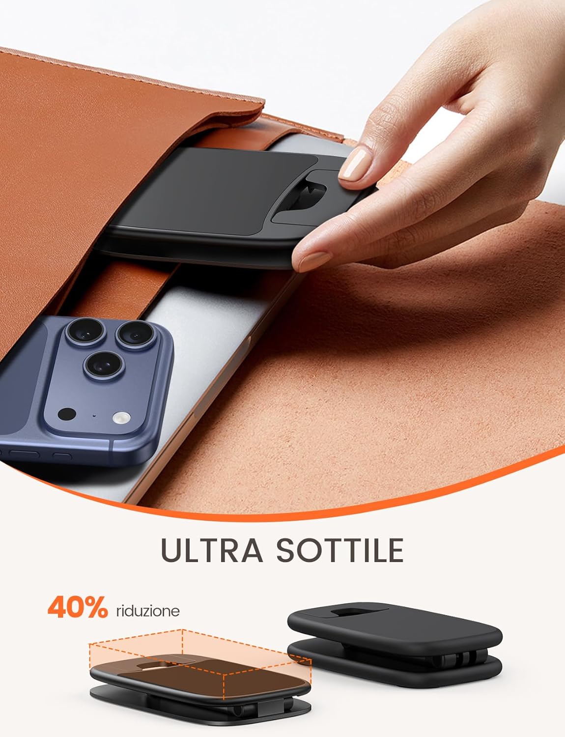 Lamicall Supporto Telefono Scrivania Pieghevole - immagine 4