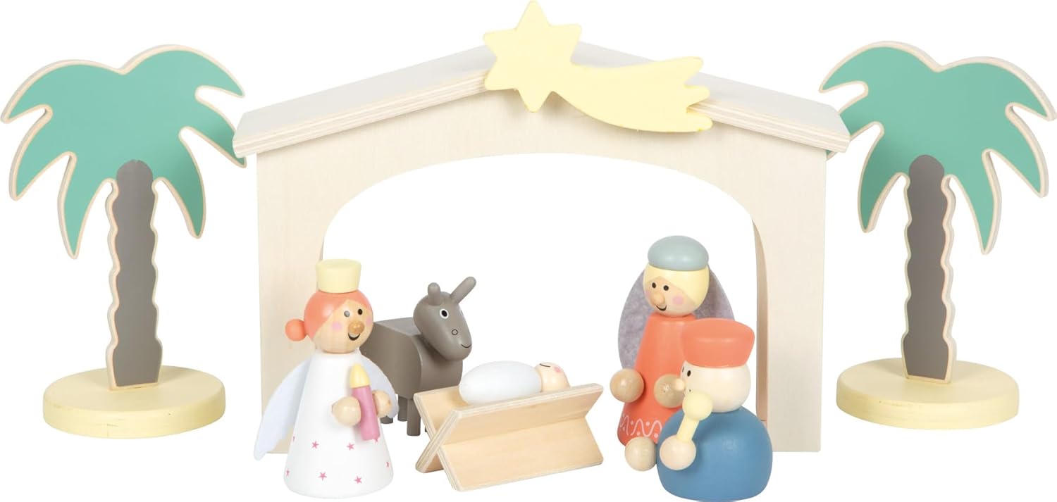 small foot Set Presepe in Legno Storia del Natale - immagine 6