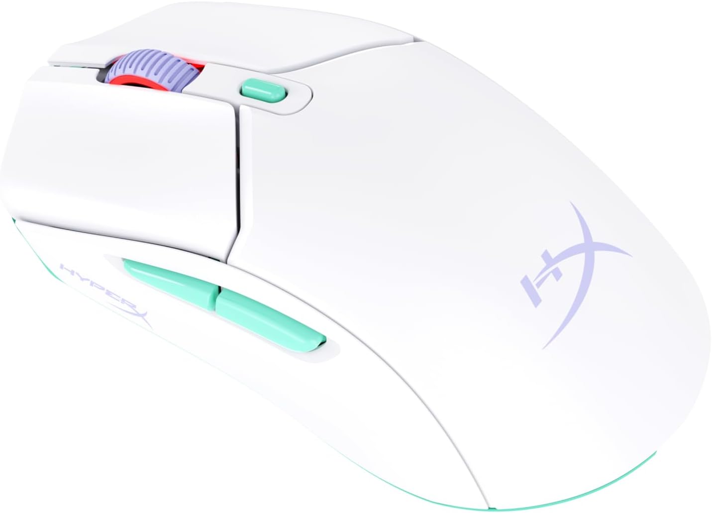 Hyperx Pulsefire Haste 2 Core - Mouse Gaming Wireless RGB, Bianco - immagine 1