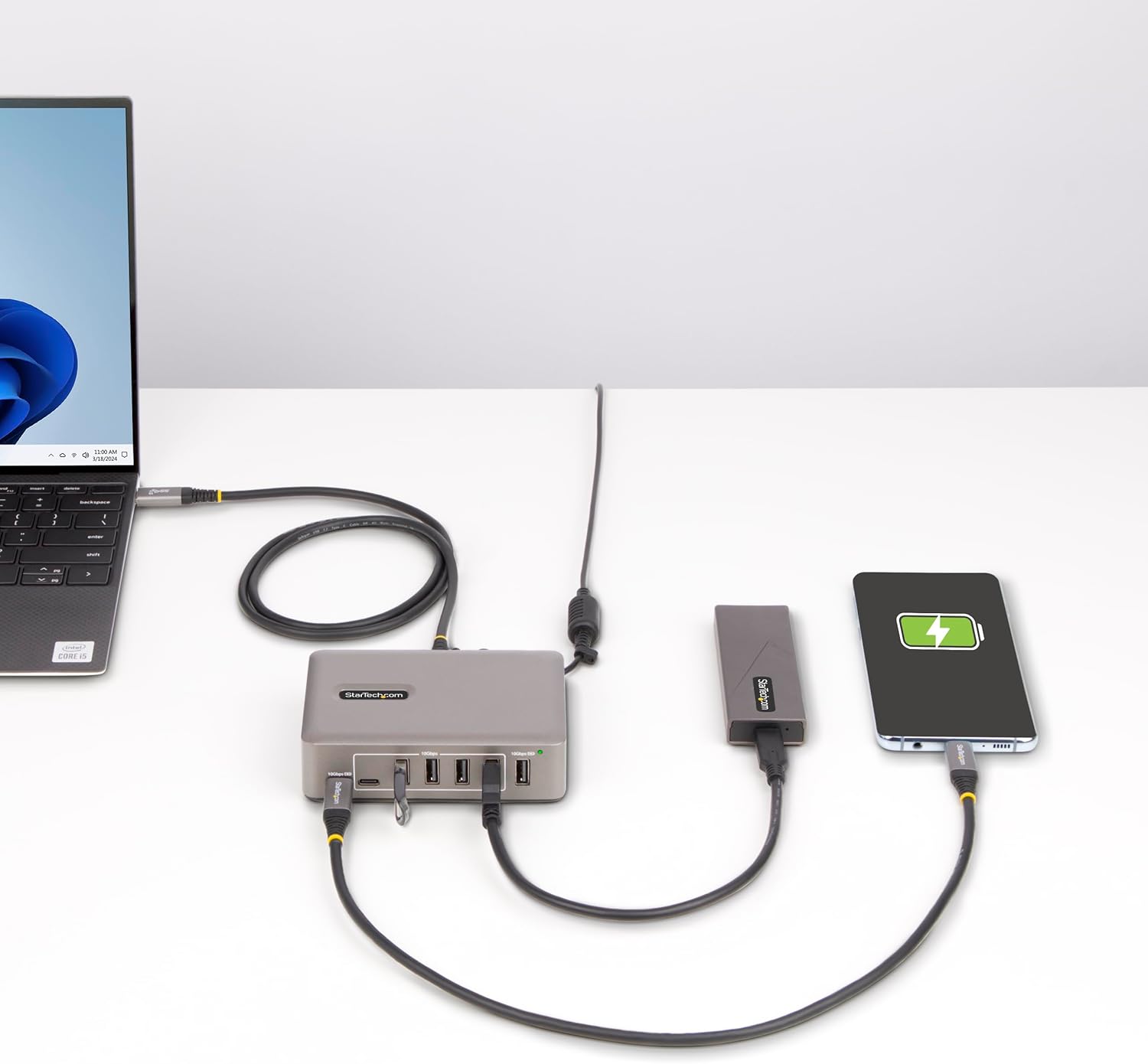 Startech.com - Hub USB-C 3.0 a 10 Porte 10Gbps - immagine 8