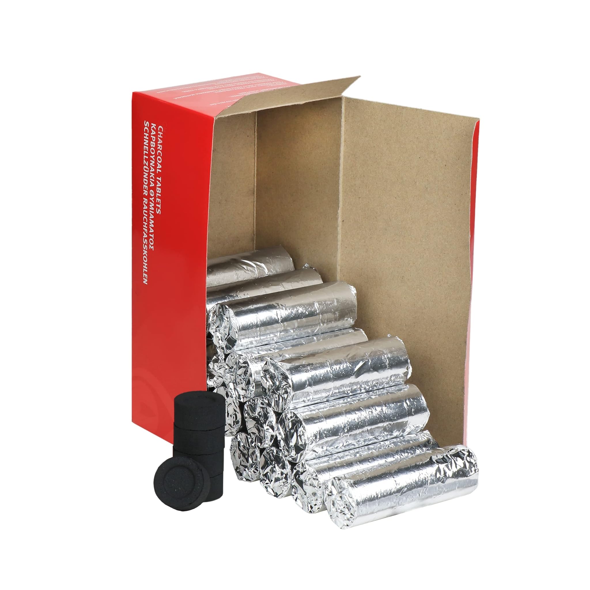 Nklaus 120 Tavolette Carbone per Incenso Ø 27mm