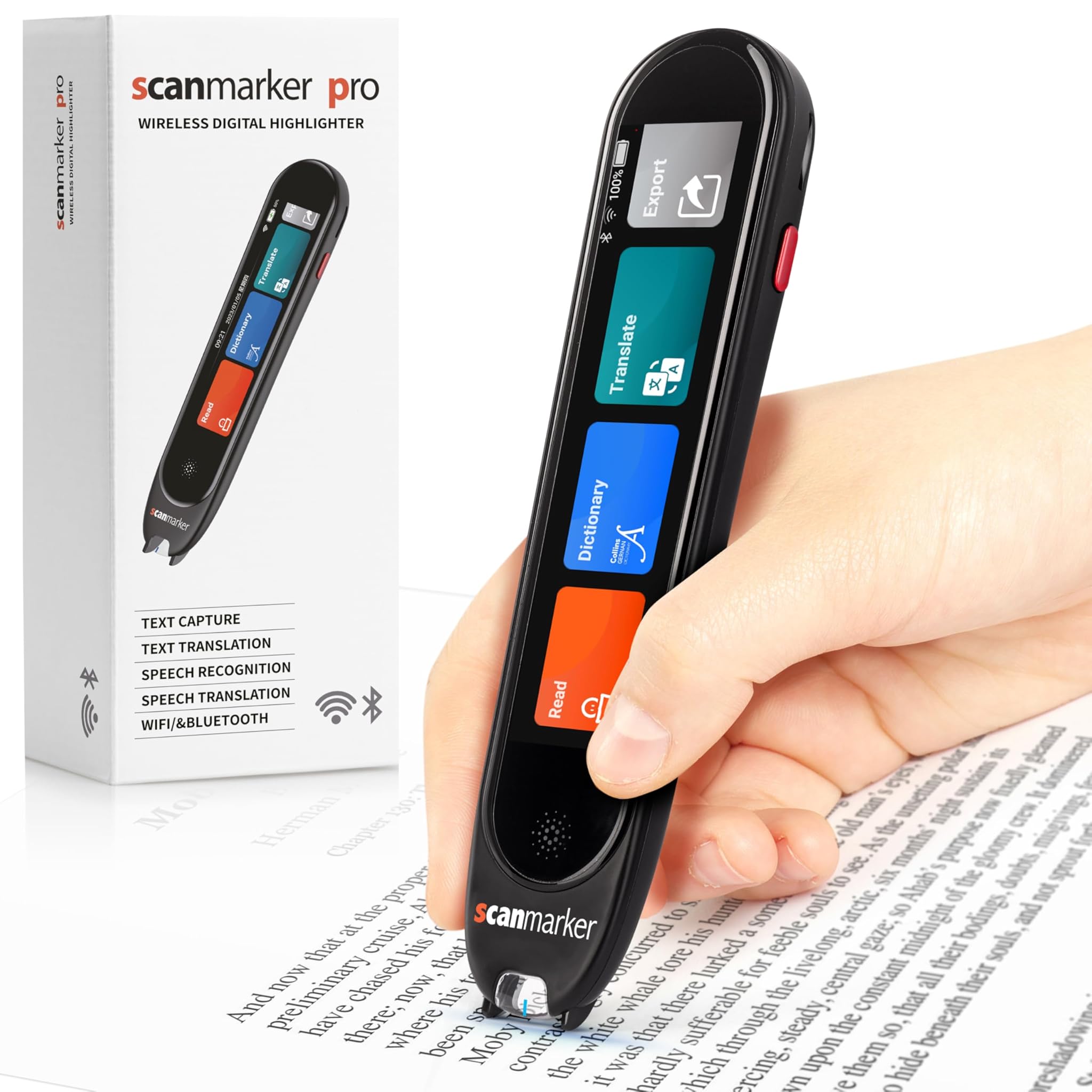 Scanmarker Pro - Penna Traduttore Multilingue Autonoma