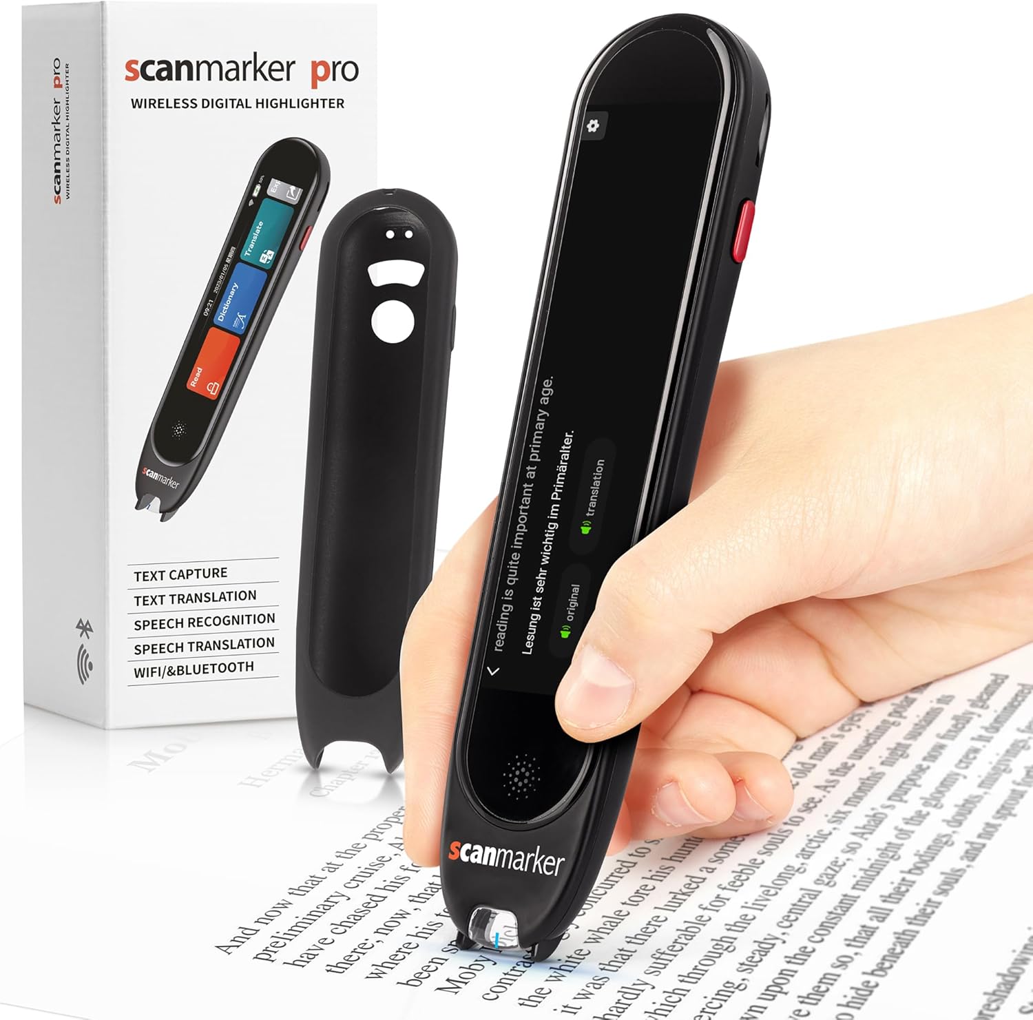 Scanmarker Pro - Penna Traduttore Multilingue Autonoma - immagine 12
