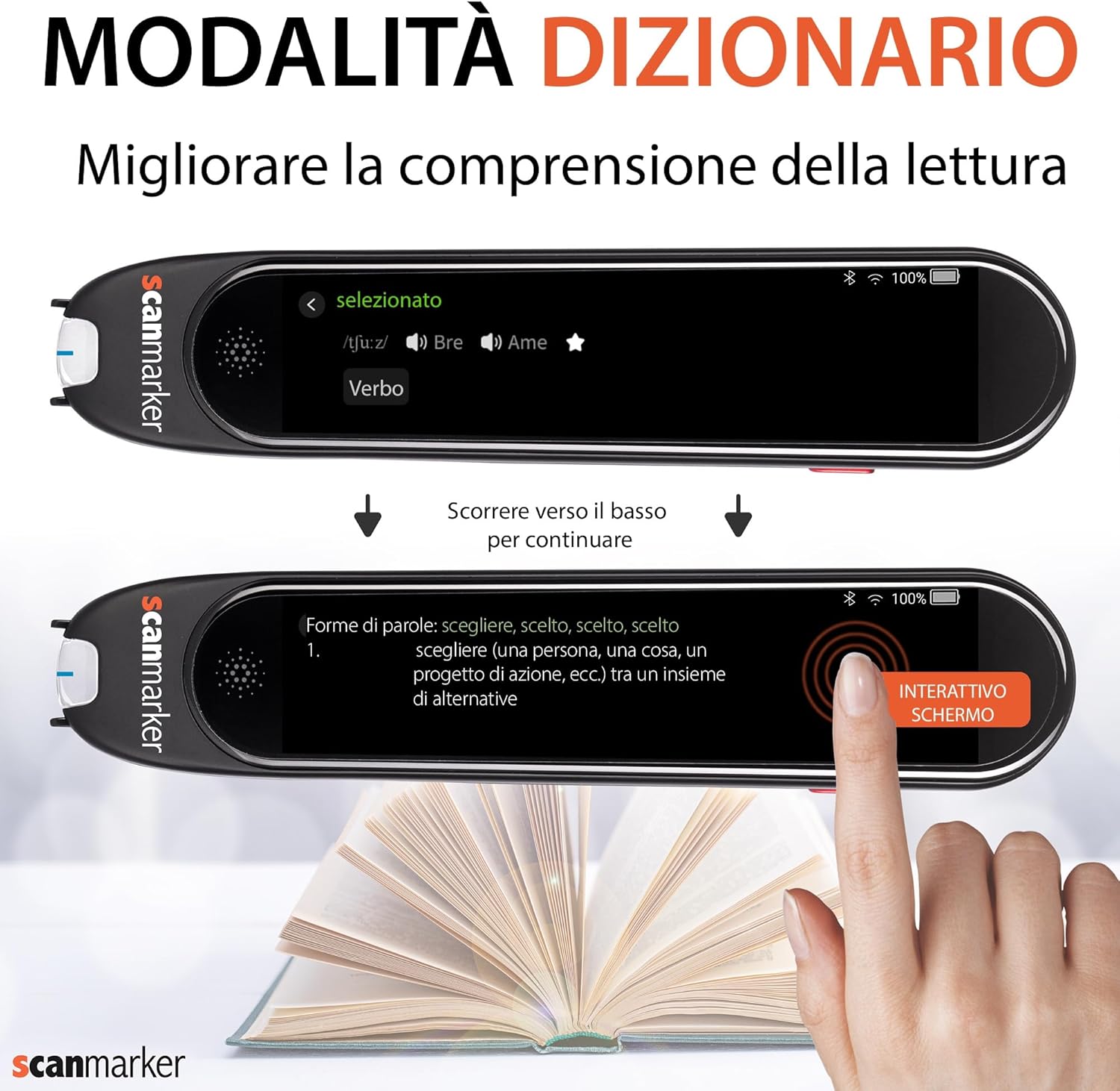 Scanmarker Pro - Penna Traduttore Multilingue Autonoma - immagine 17