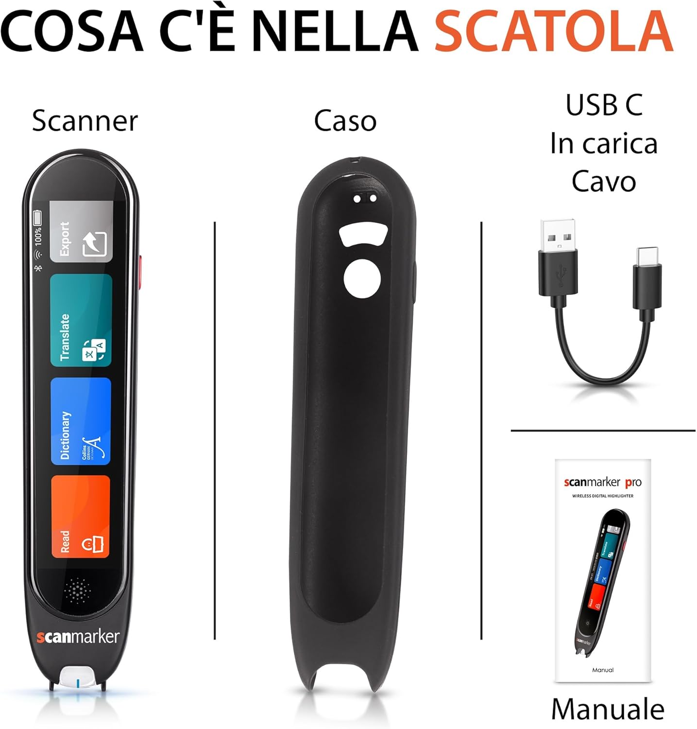Scanmarker Pro - Penna Traduttore Multilingue Autonoma - immagine 7