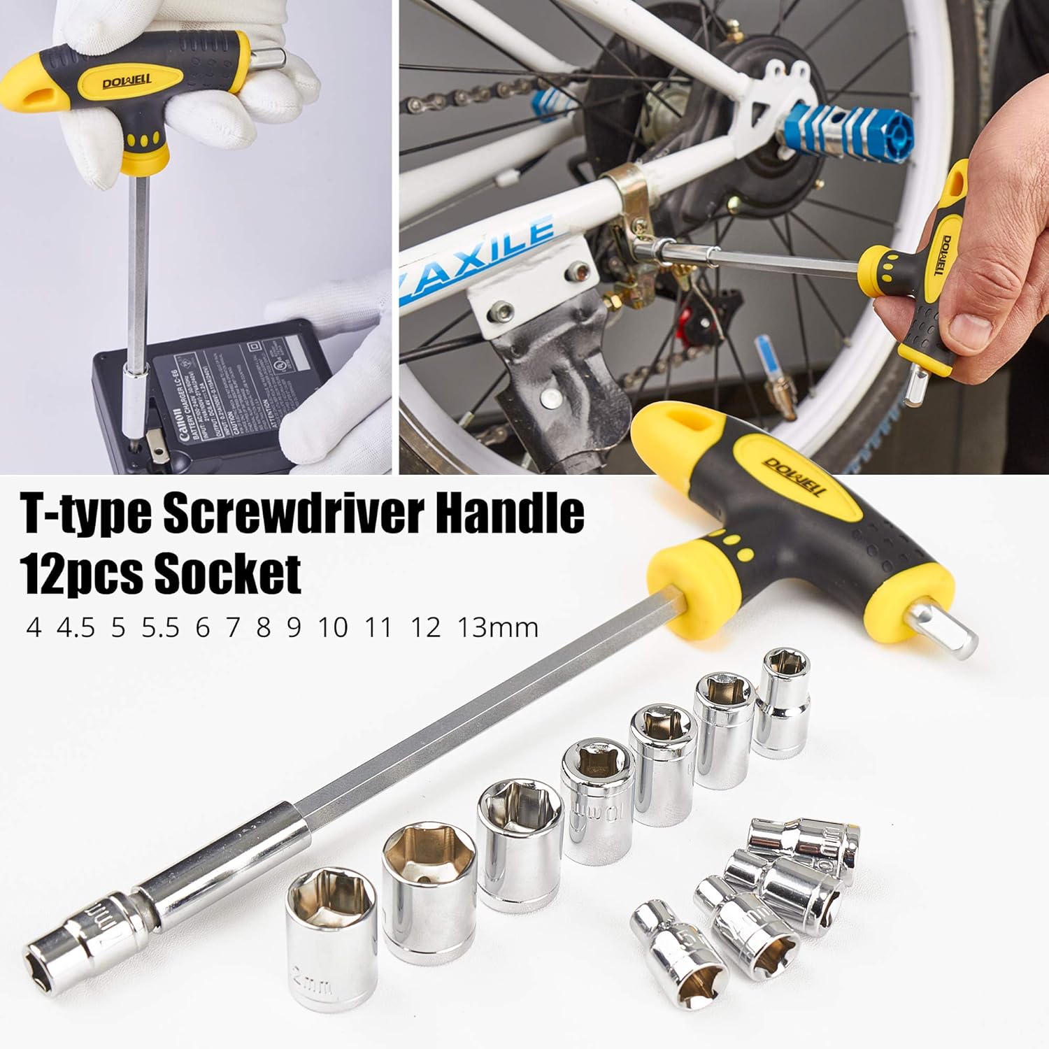 DOWELL Set Attrezzi 62 Pezzi per Casa - immagine 7