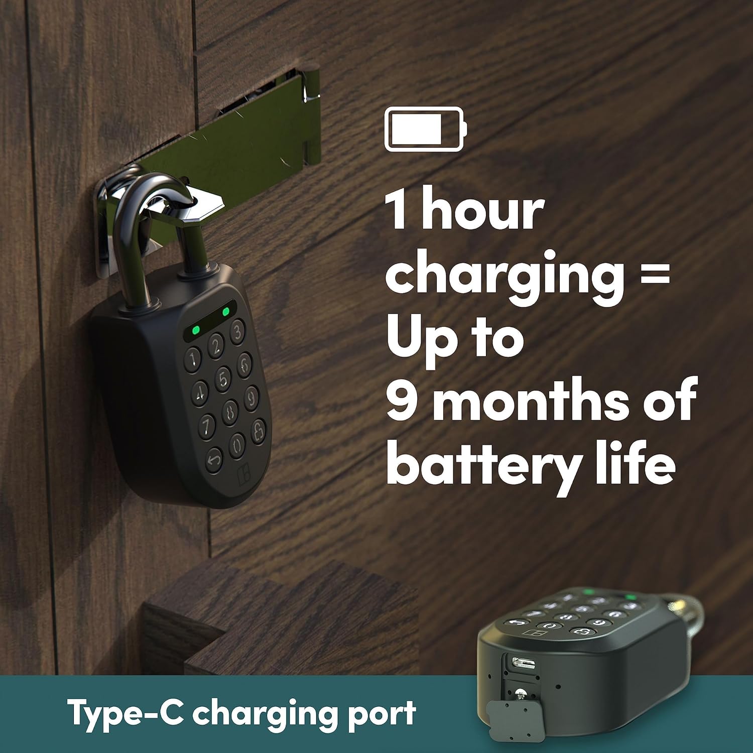 Igloohome Smart Padlock 2 (SP2) Ricaricabile - immagine 5