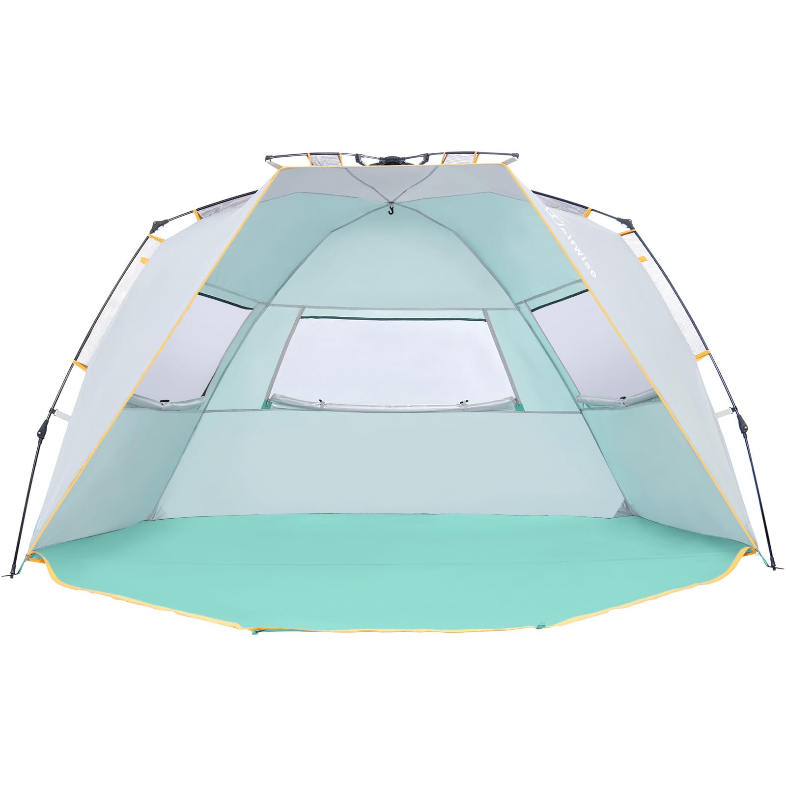 Wolfwise Tenda Spiaggia Easy Up UPF 50+ per 5-6 Persone