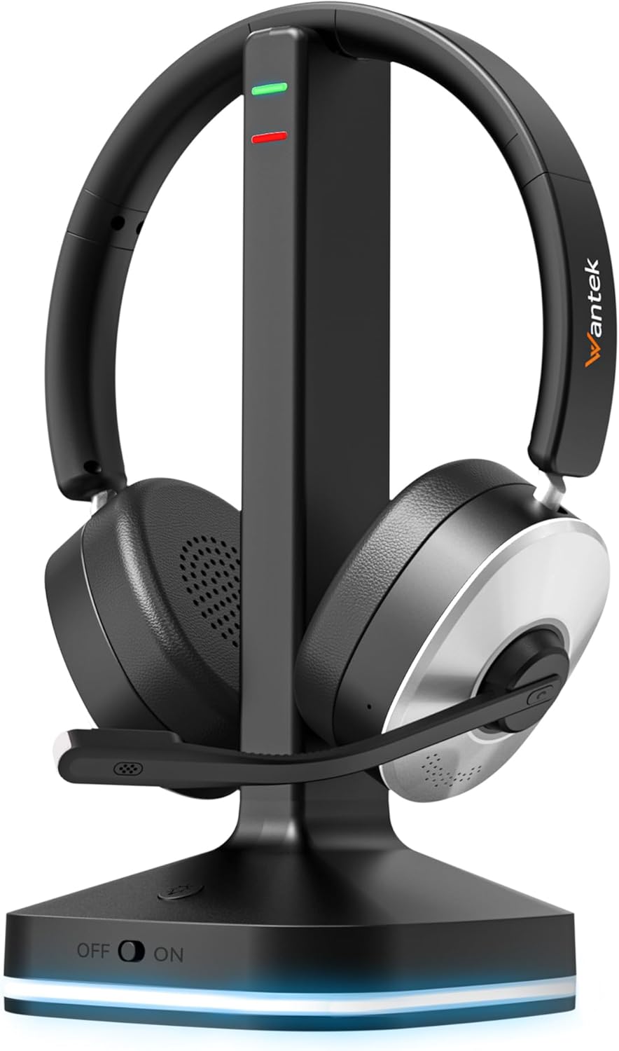 Wantek - Cuffie Bluetooth con Microfono e ANC - immagine 1