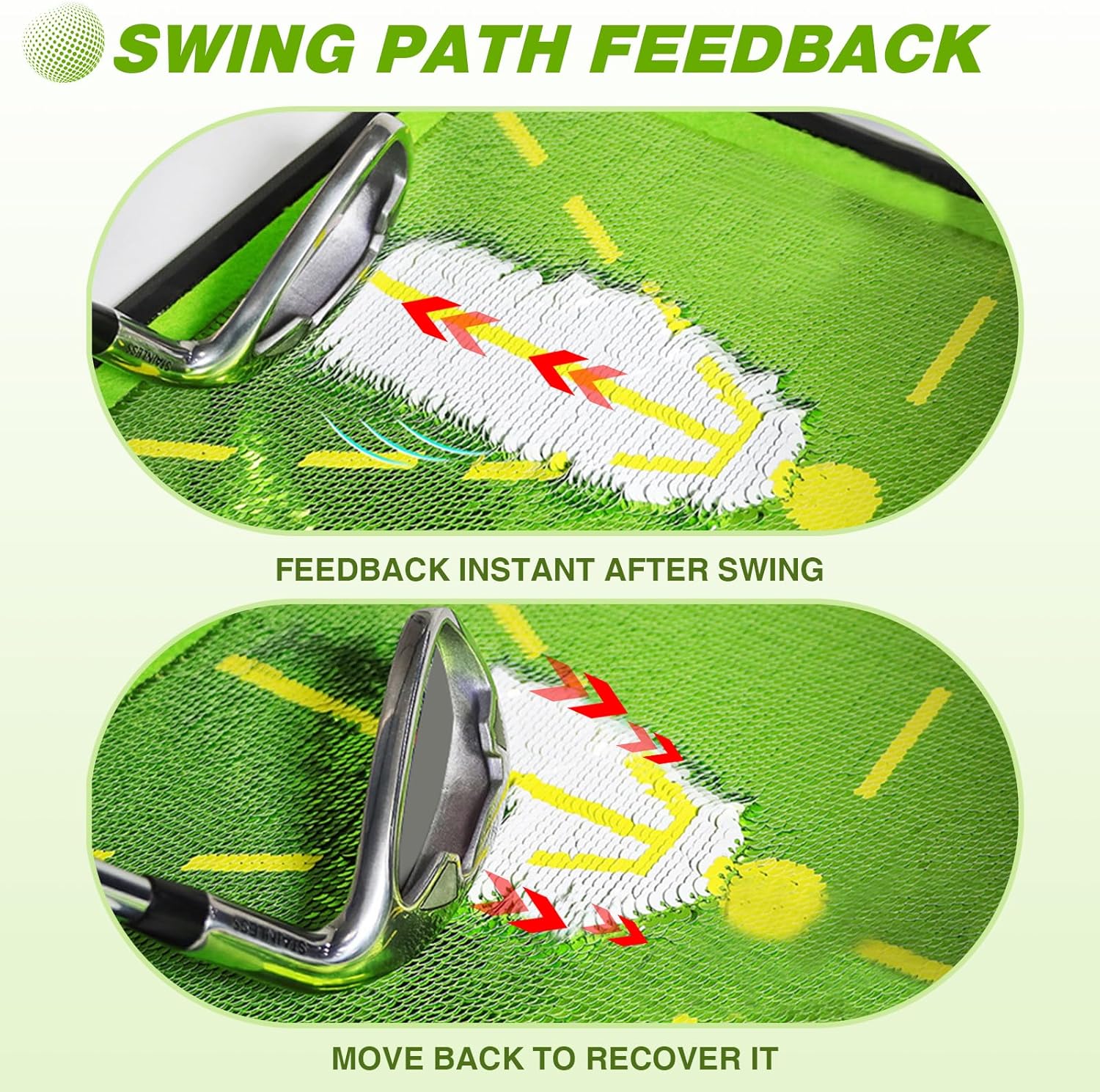 Tappetino da Golf & Tappetino per Swing - immagine 2