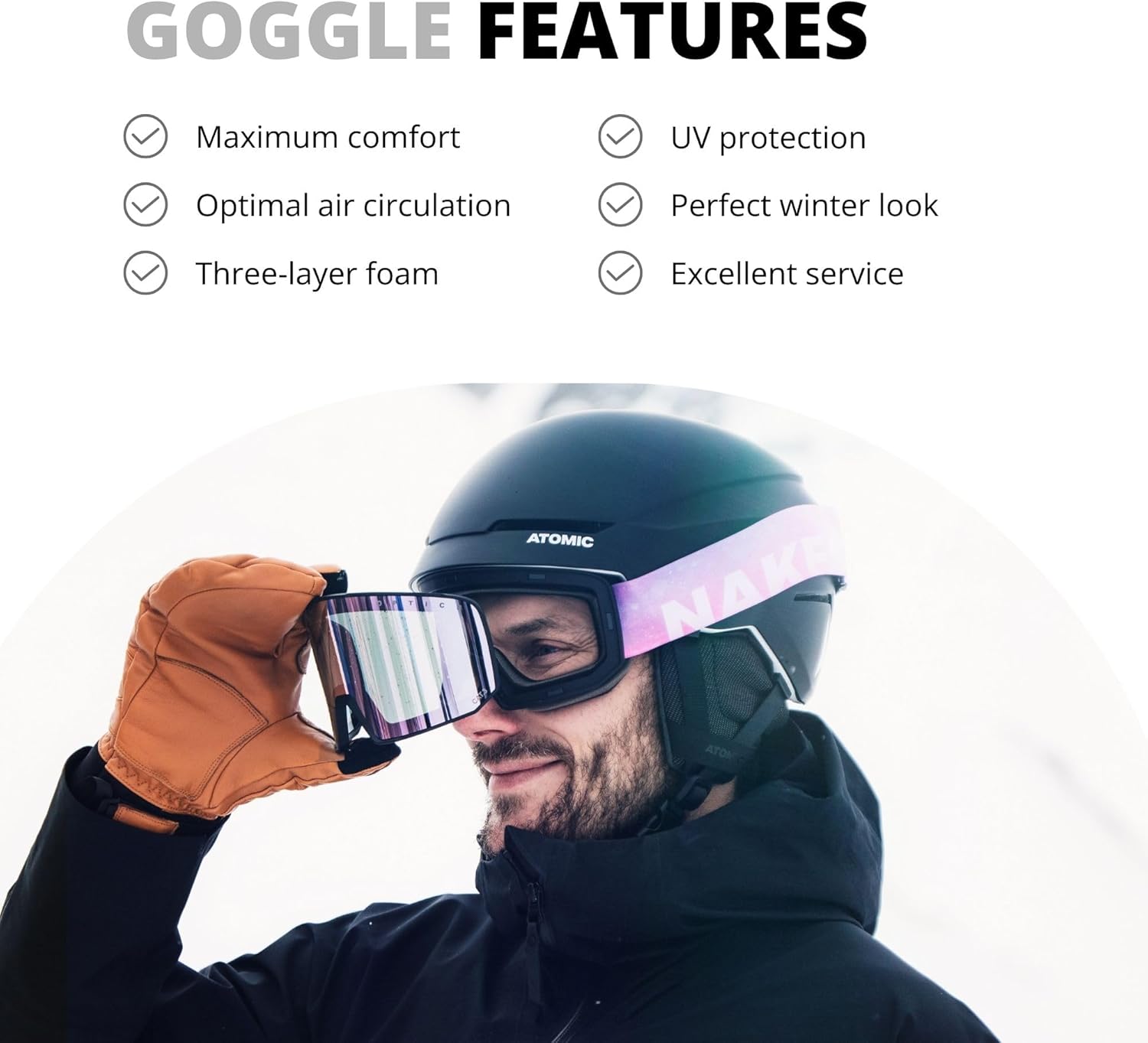 NAKED Optics The NOVA Occhiali da Sci - immagine 6