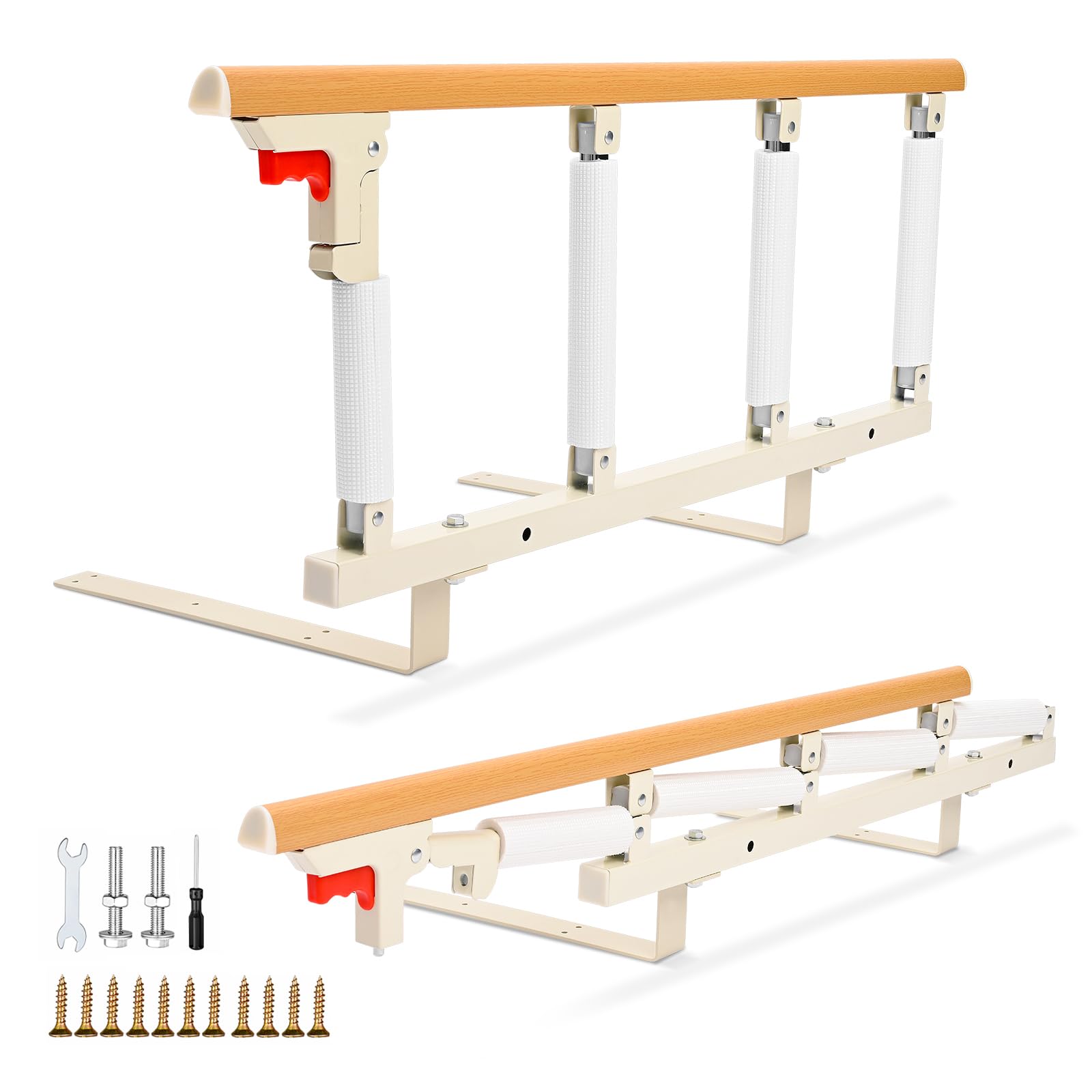 Hlieeosfcn Barriera Letto Pieghevole Portatile