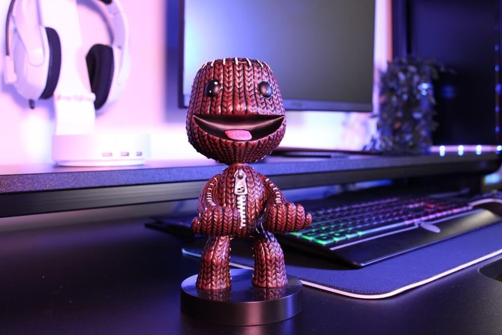 Cableguys Sony Sackboy - Supporto Controller e Telefono - immagine 5