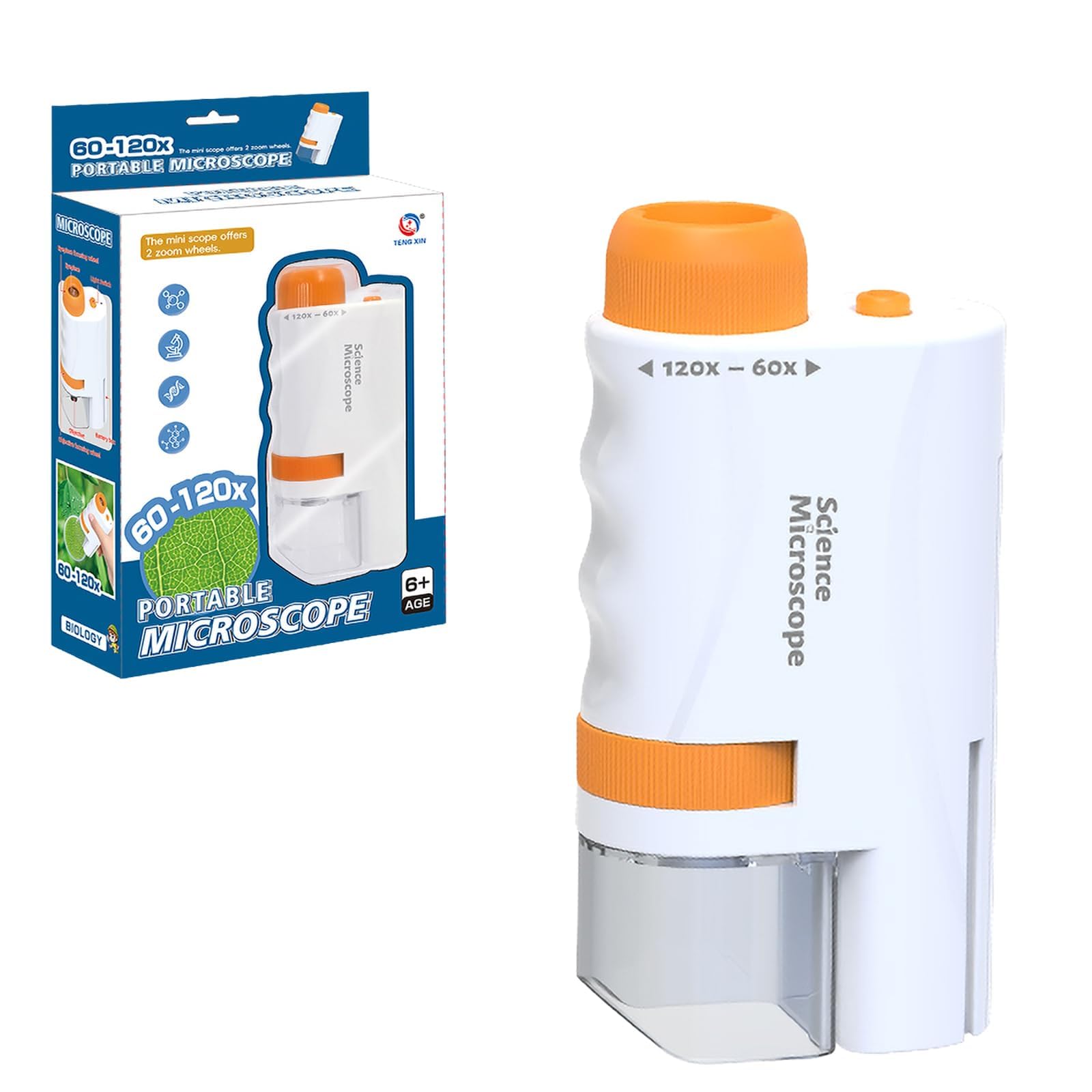 Microscopio digitale TXX - Mini scopio portatile 60X-120X