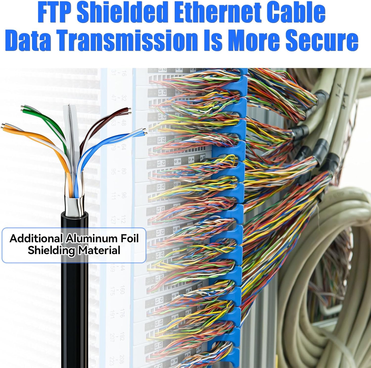 Cavo Ethernet Cat 6 Schermato 100m Bulk Cable - immagine 3