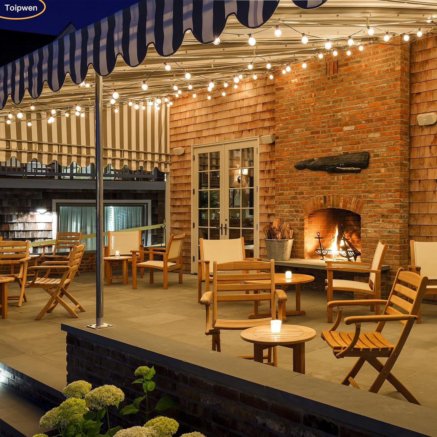 Toipwen Catena Luminosa Esterno Dimmerabile 30M - immagine 5