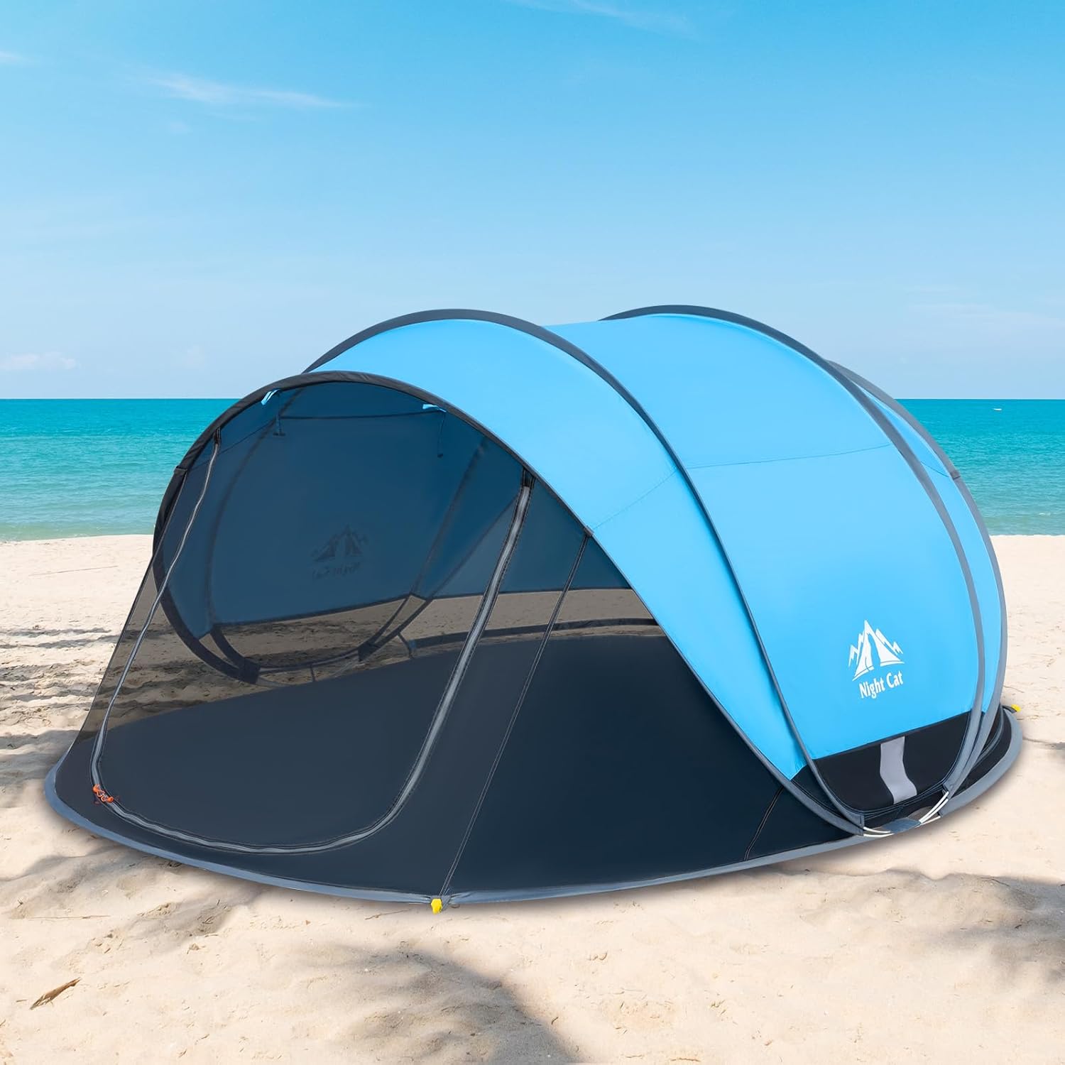 Night Cat Tenda da Spiaggia Pop Up 3-4 Persone - immagine 1