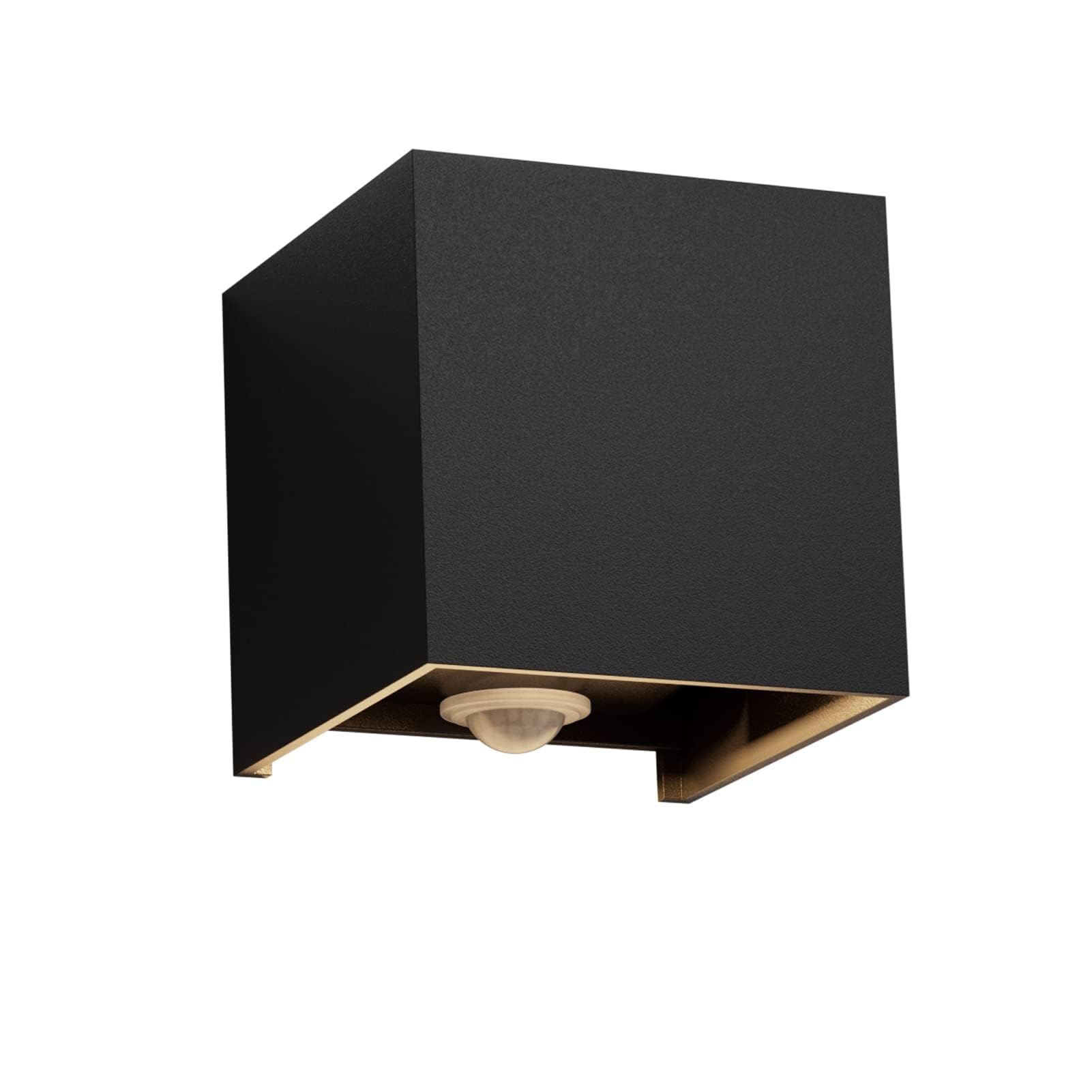 Klighten Lampada da Esterno 12W con Sensore di Movimento, Nero