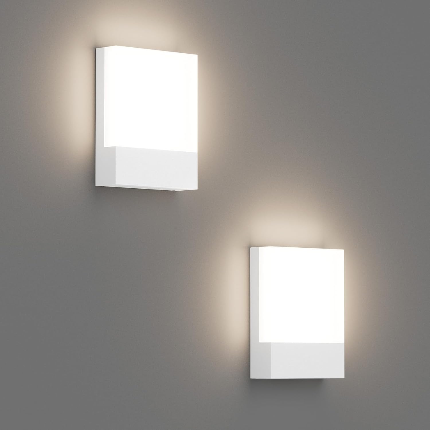 Klighten 2 Pezzi Lampade da Parete LED Esterno/Interno 24W - immagine 1