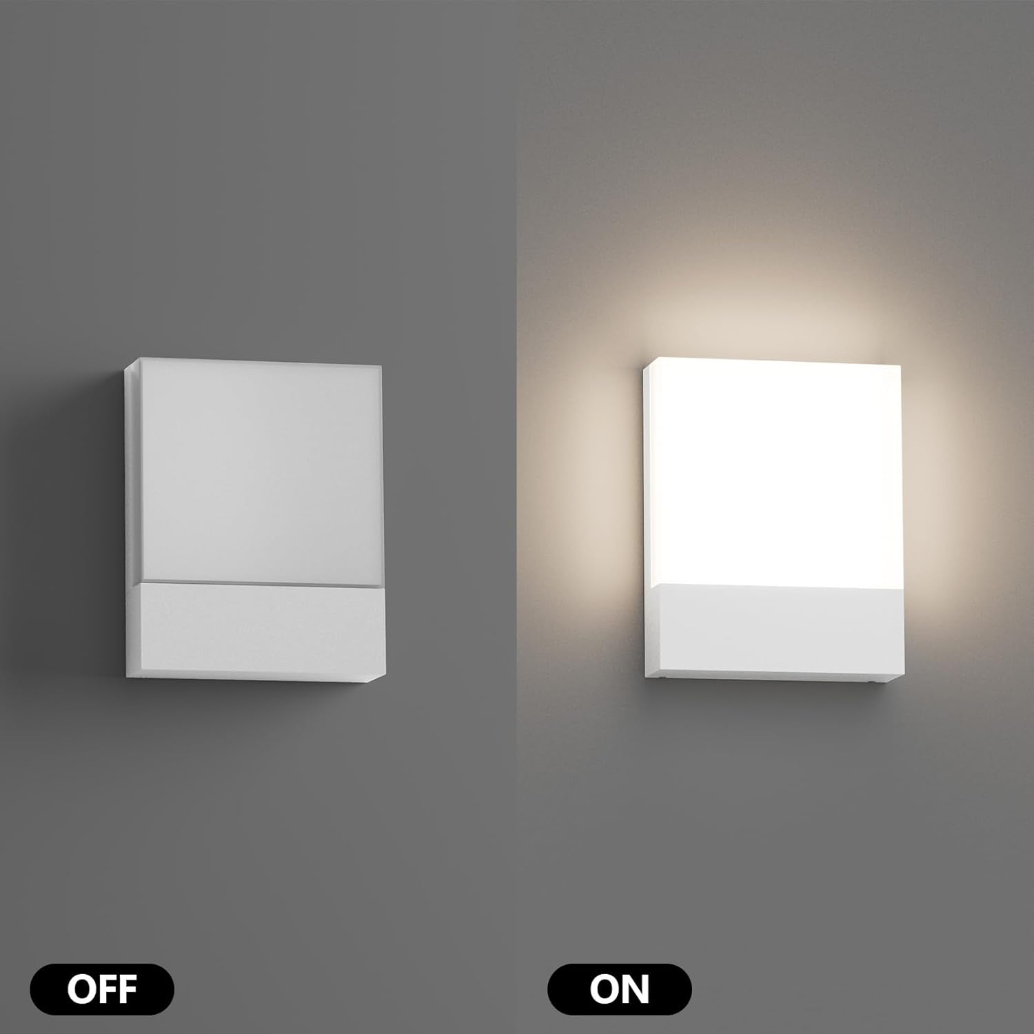Klighten 2 Pezzi Lampade da Parete LED Esterno/Interno 24W - immagine 2