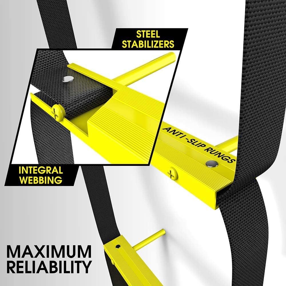 Scala Antincendio Portatile 7,5m per 3 Piani - immagine 4