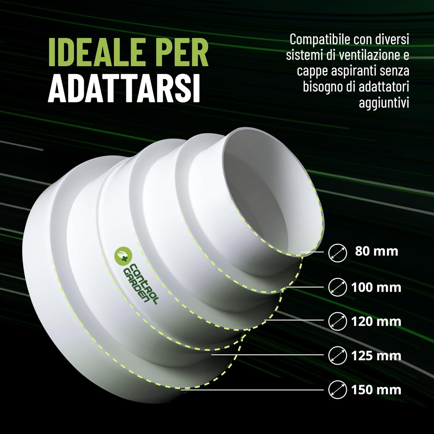 Control Garden Riduttore Estrattore Universale (2 pezzi) - immagine 2