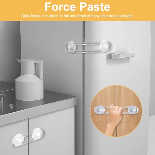 Blocca Cassetti per Bambini Trasparente (12 pezzi) - immagine 4