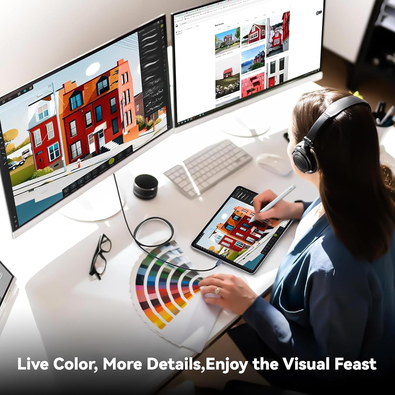 Cavo HDMI USB C HDMI 4K 2M - immagine 4