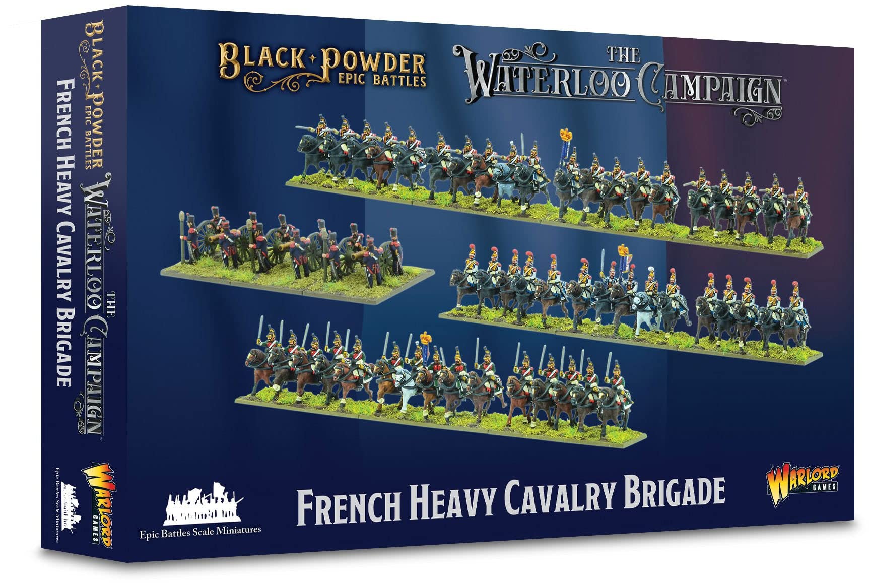 Black Powder Epic Battles: Waterloo - French Heavy Cavalry Brigade