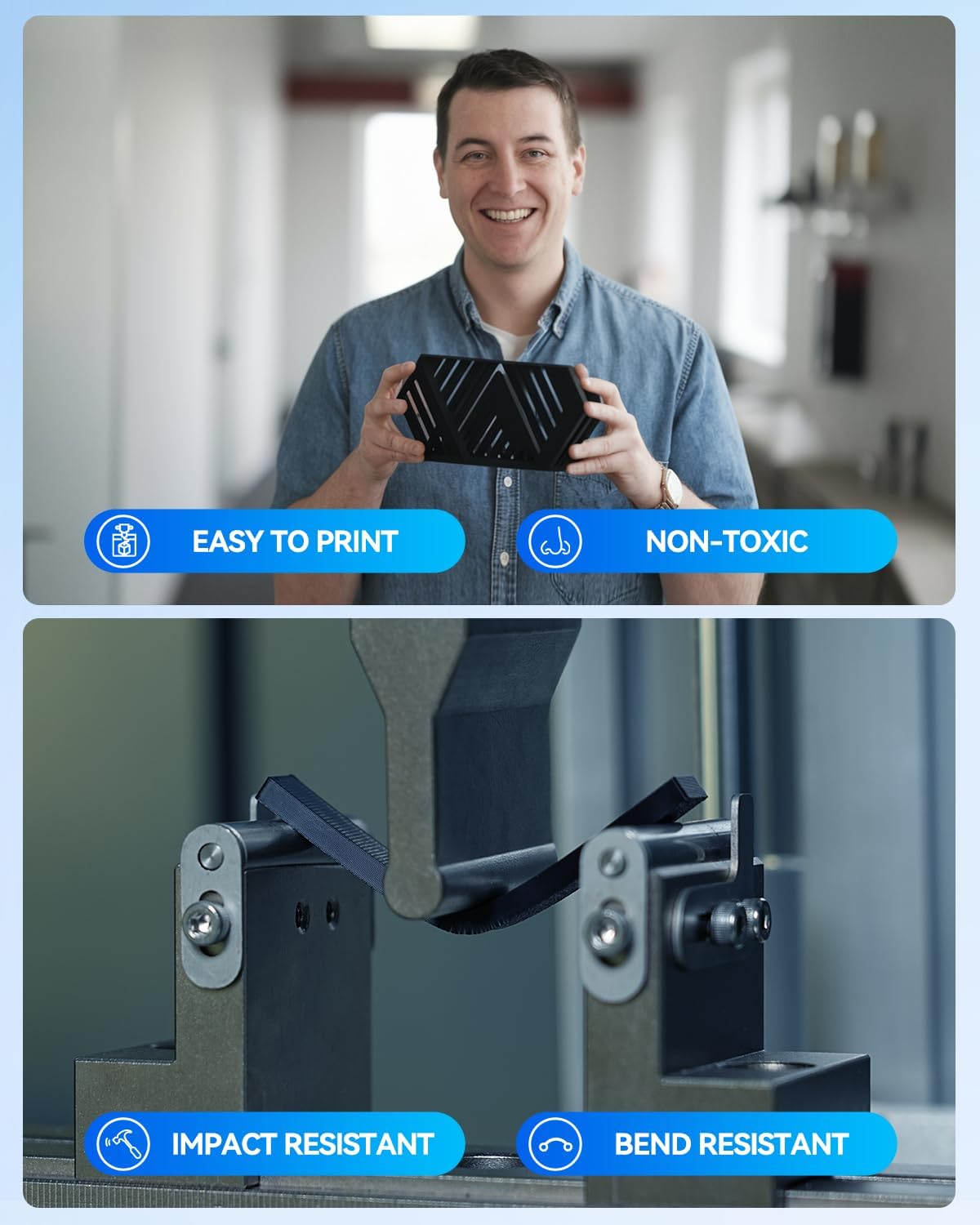 Jayo Rapid Matte PETG Filamento 1,75mm, 10x1.1kg Multicolore - immagine 4