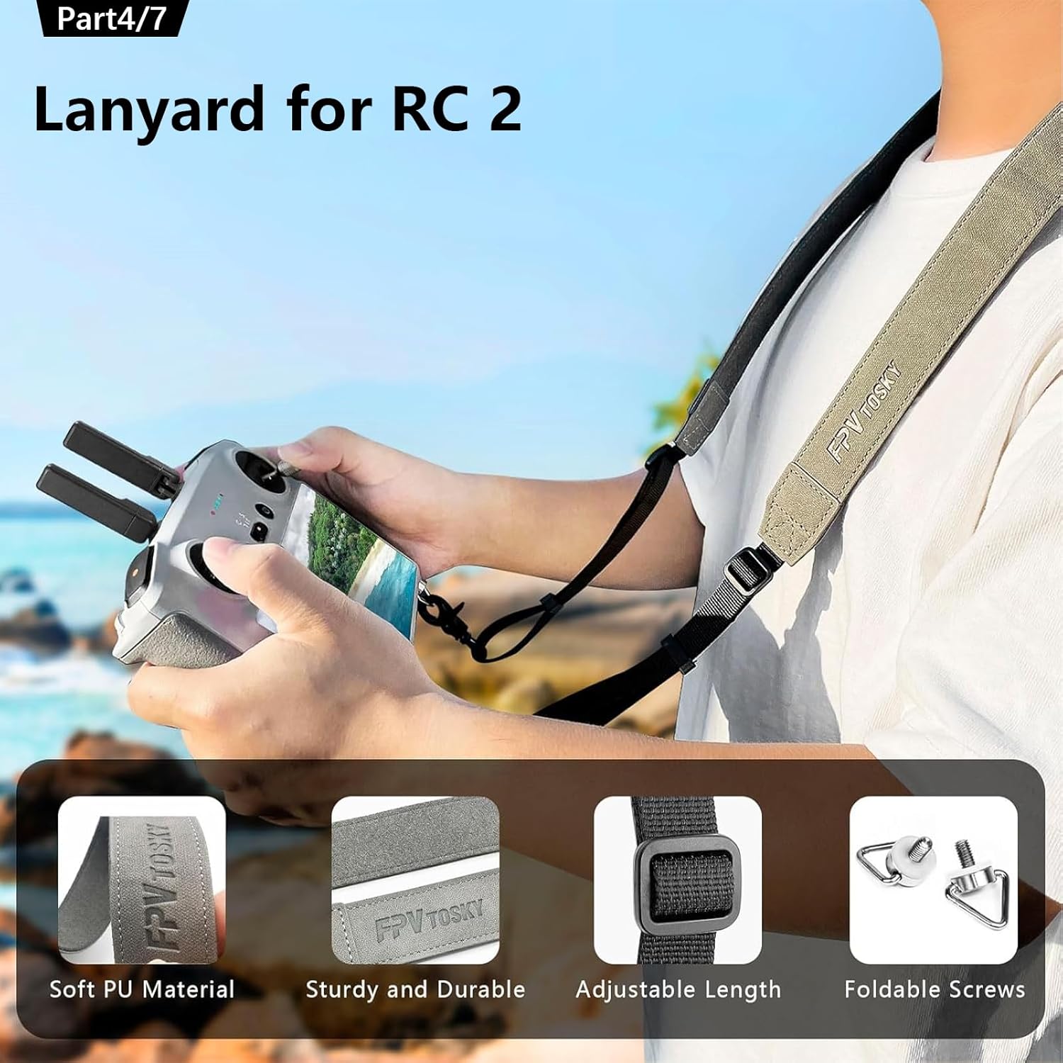 Fpvtosky Set Custodia Rigida per DJI Mini 5 Pro - immagine 6