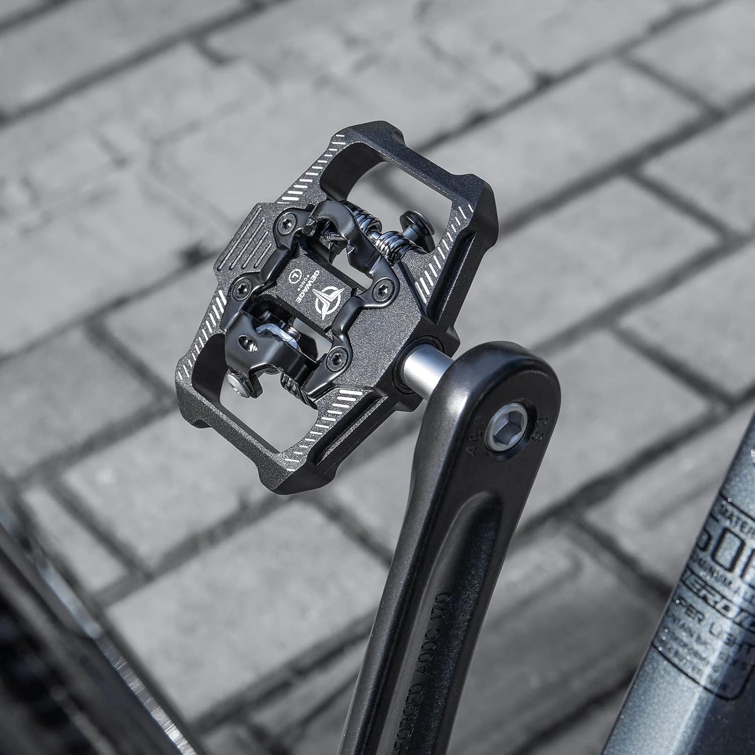 Gewage Pedali Bici SPD Doppio Lato in Alluminio - immagine 7