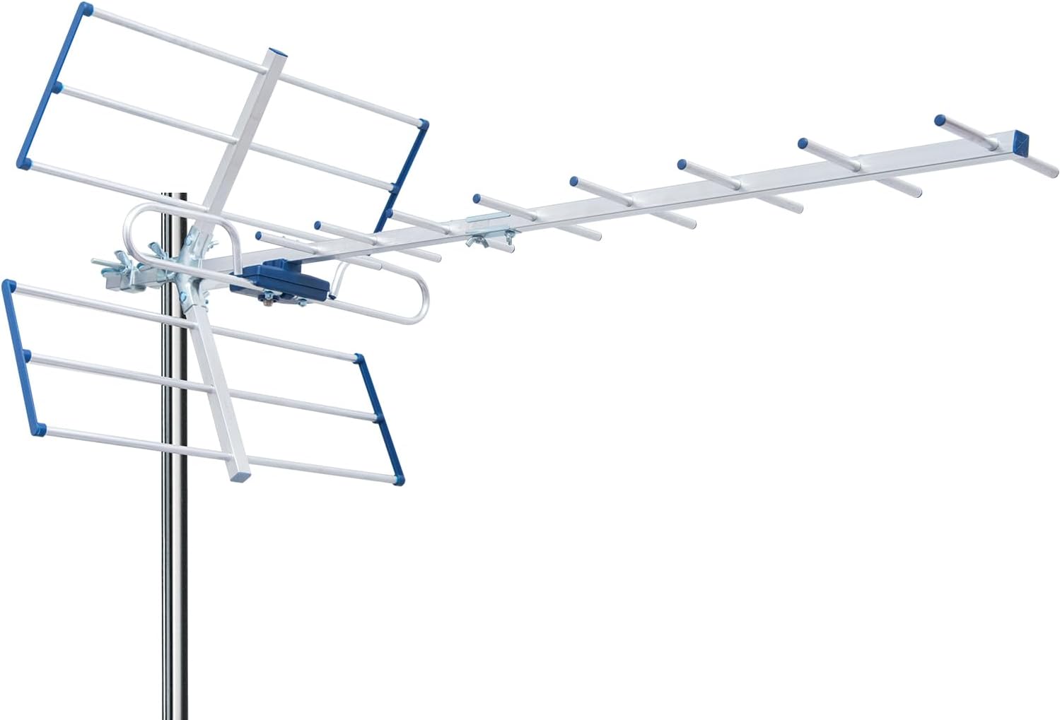 Edision YAGI 12db - Antenna TV Digitale Terrestre UHF, Blu - immagine 1