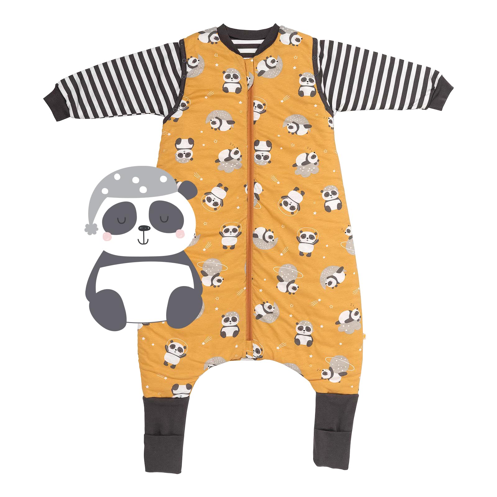 Slumbersac Sacco Nanna con Piedini 2.5 Tog Panda 80cm