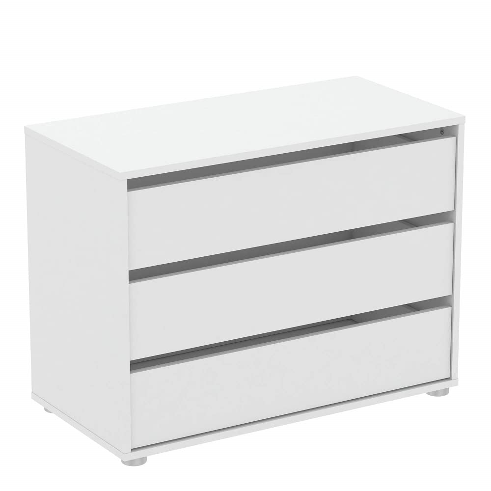 Demeyere Comò in Truciolare, Bianco Perla