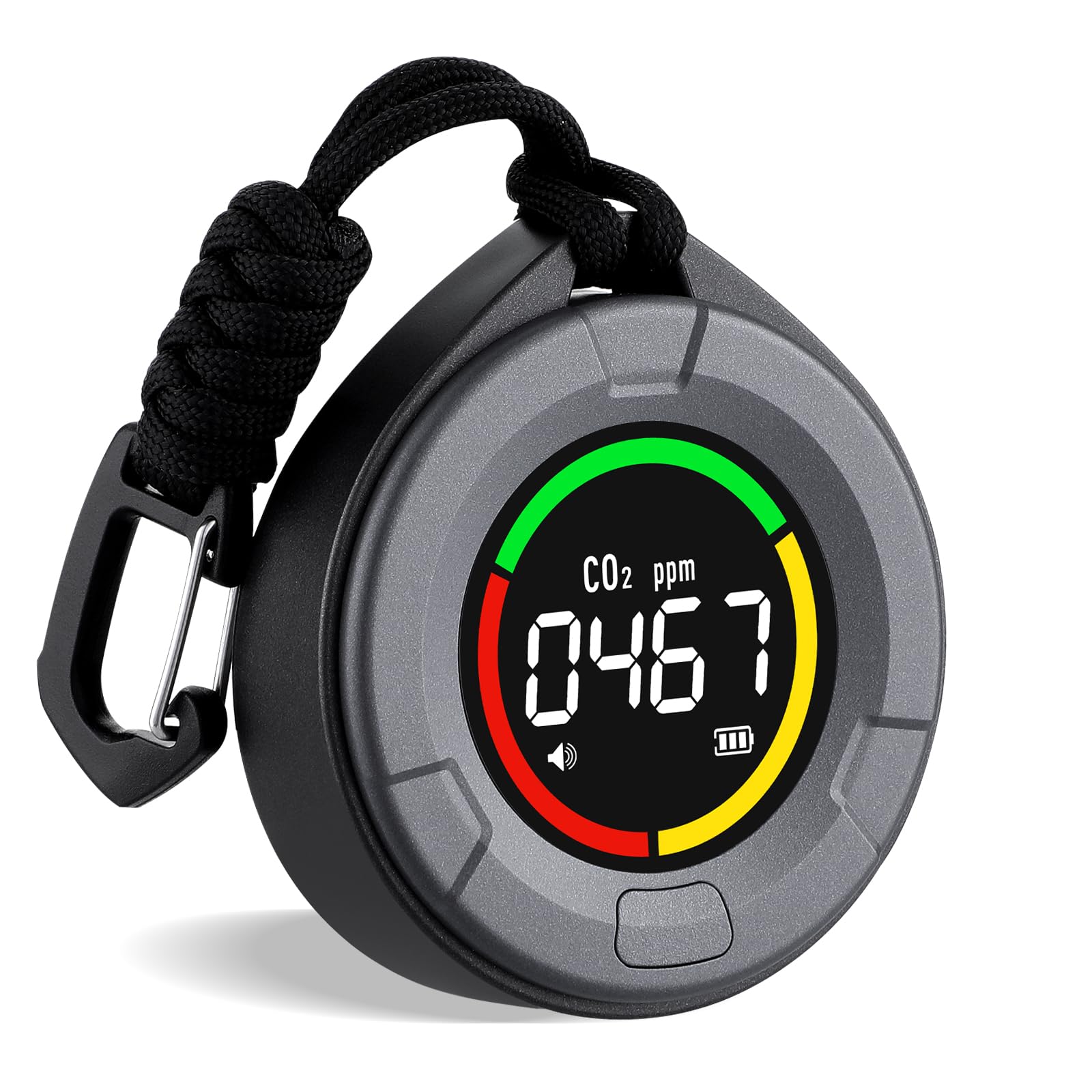 Inkbirdplus Rilevatore CO2 Portatile con Allarme