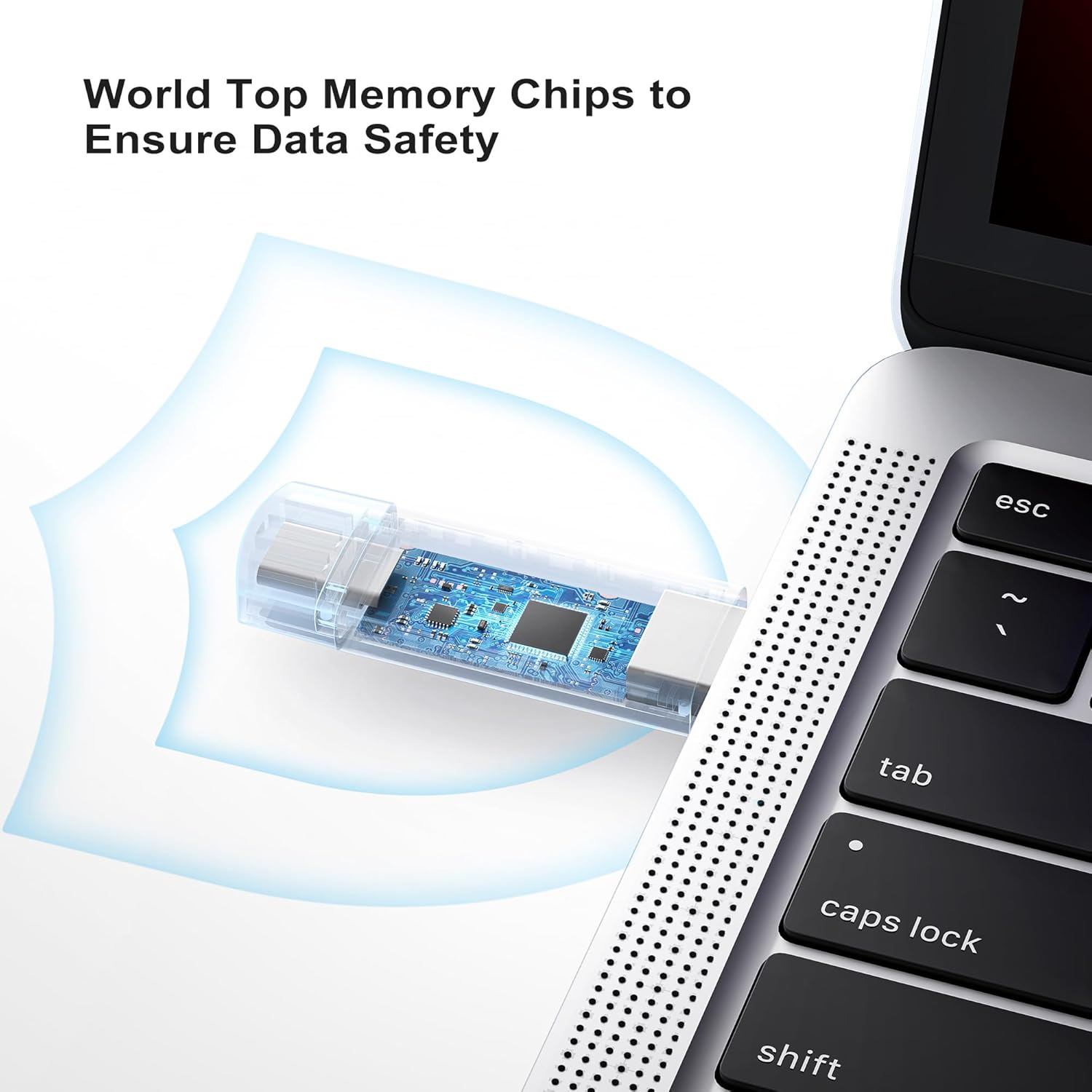 Joiot Chiavetta USB 32GB Dual USB-A & USB-C 3.0 - immagine 5