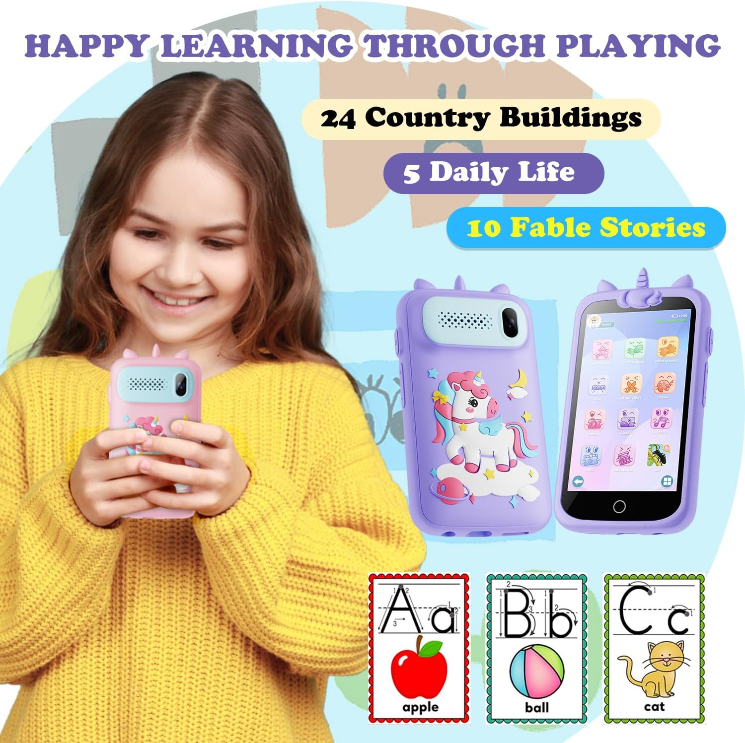 Mini Telefono Touch Screen per Bambini 4.9 pollici - immagine 6