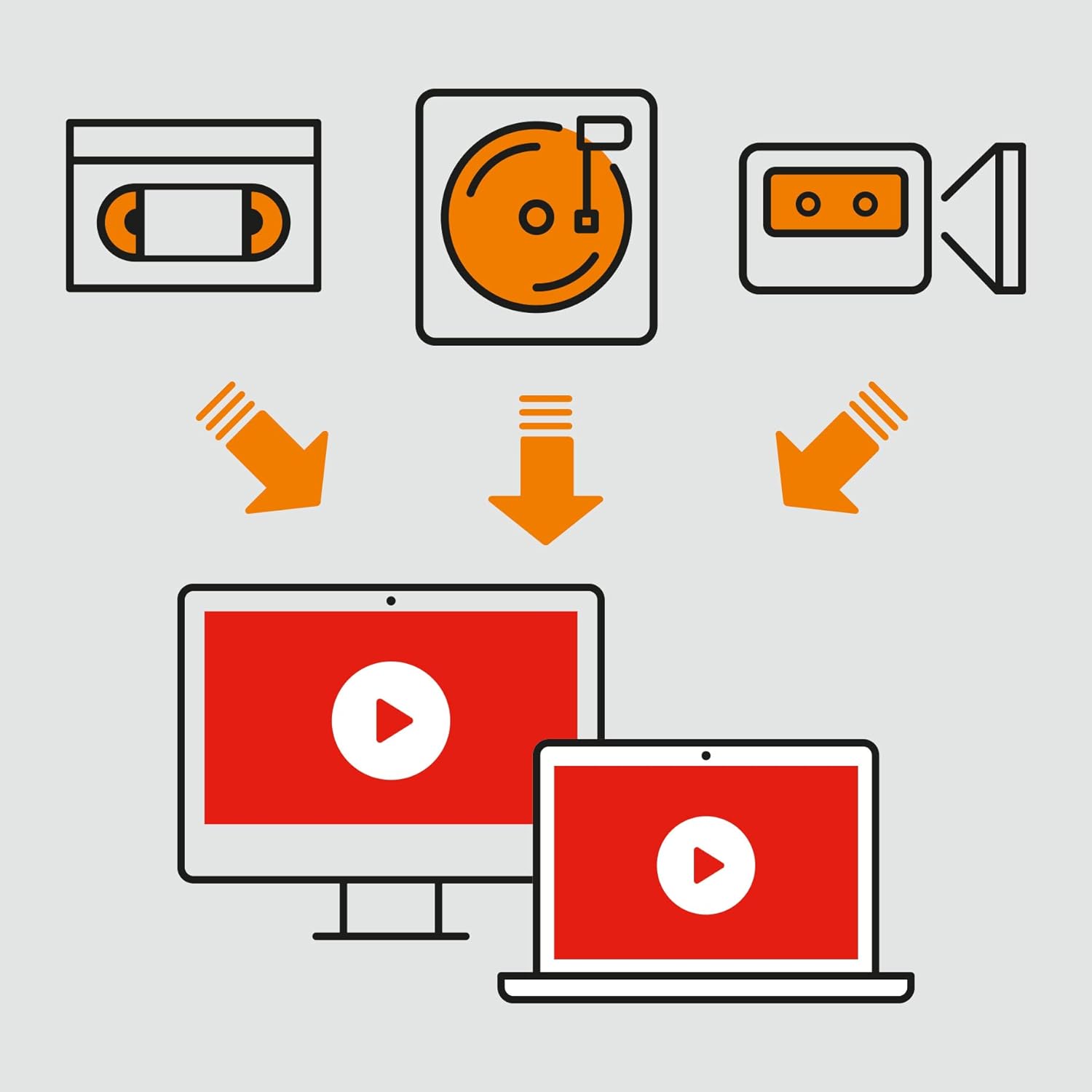 Nero Recode Stick - Digitalizzatore Videocassette con AI - immagine 4